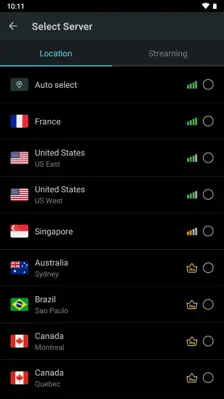 Secure VPN android App screenshot 1